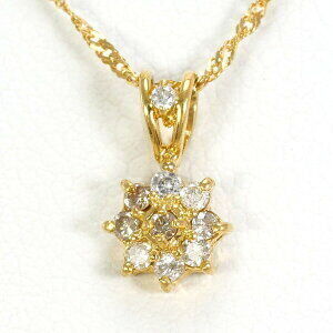 Yellow Gold Diamond Necklace